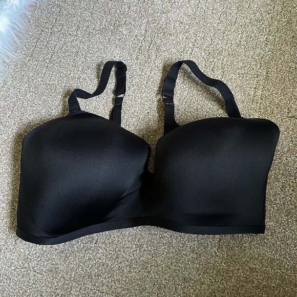 Kindly Wireless Black FULL Support Coverage BRA 40DD - Picture 2 of 6